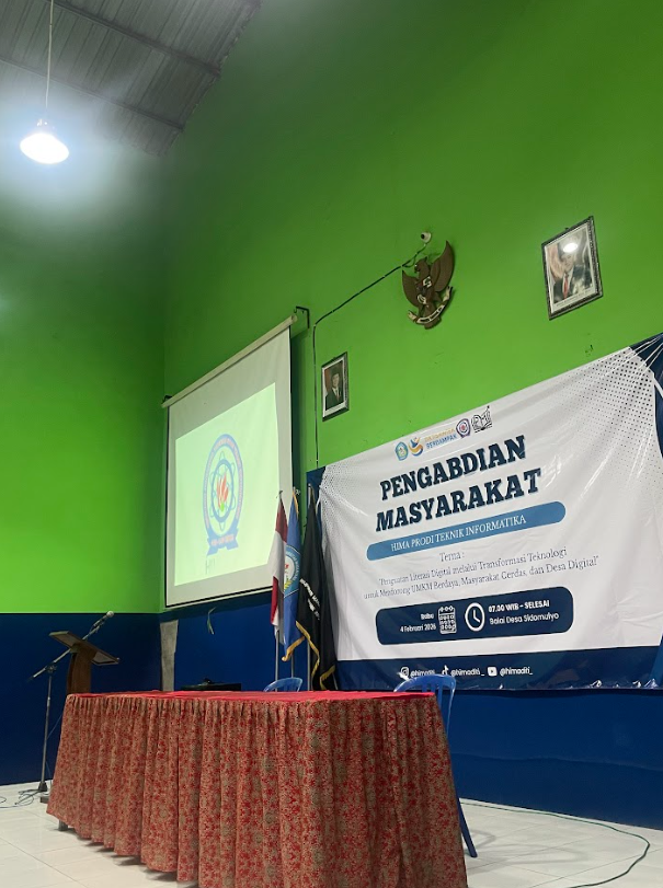 Kegiatan Pengabdian Masyarakat HIMADITI UNP KEDIRI dengan Desa Sidomulyo - PM HIMADITI Desa Sidomulyo